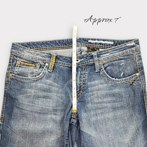 Vintage Y2K Buffalo David Bitton Bootcut Embroidered Jeans - Picture 11 of 14